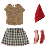 Maileg medium mouse Christmas clothes